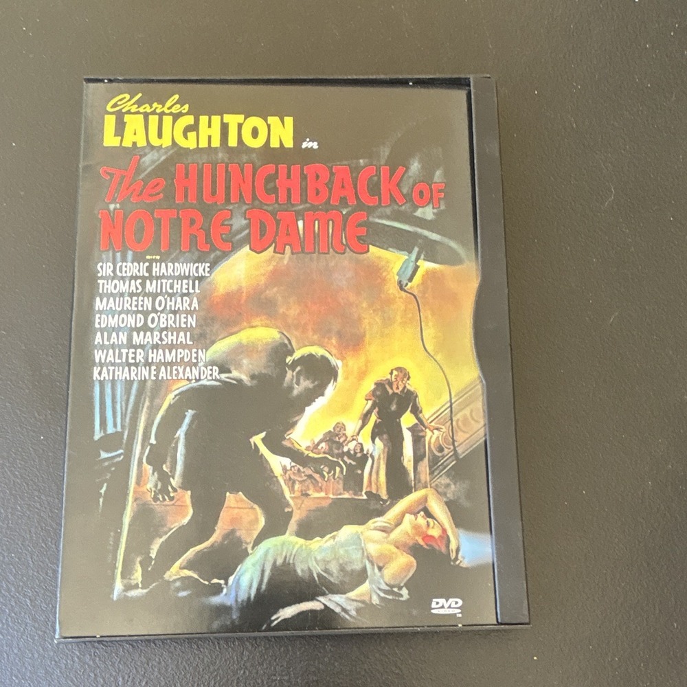 RKO Radio Pictures The Hunchback of Notre Dame (DVD, 1939, NR) Laughton